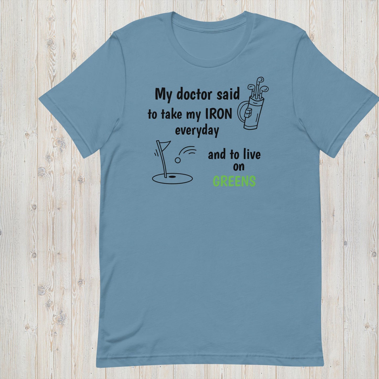 Doc Said Live On Greens - Golf Tee - Unisex t-shirt