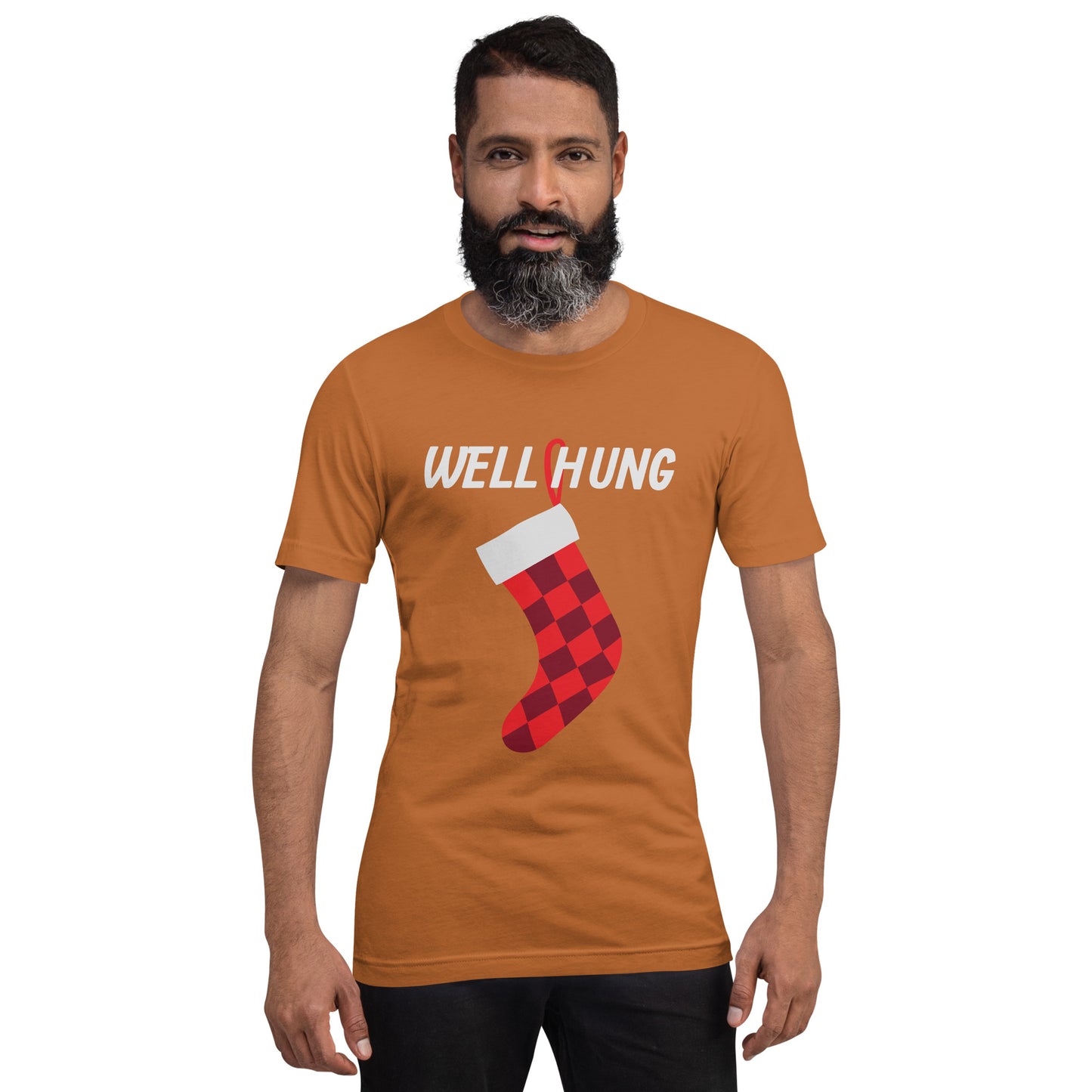 Well Hung Stocking - Unisex t-shirt