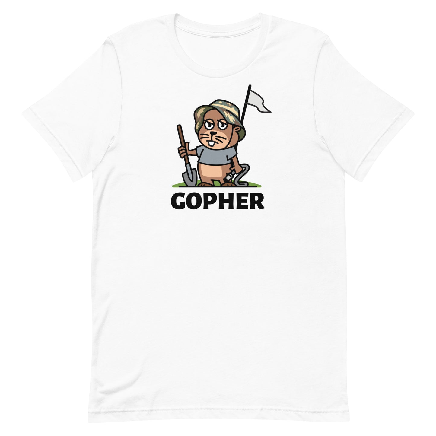 Gopher Golfer Shirt - Unisex Golf t-shirt