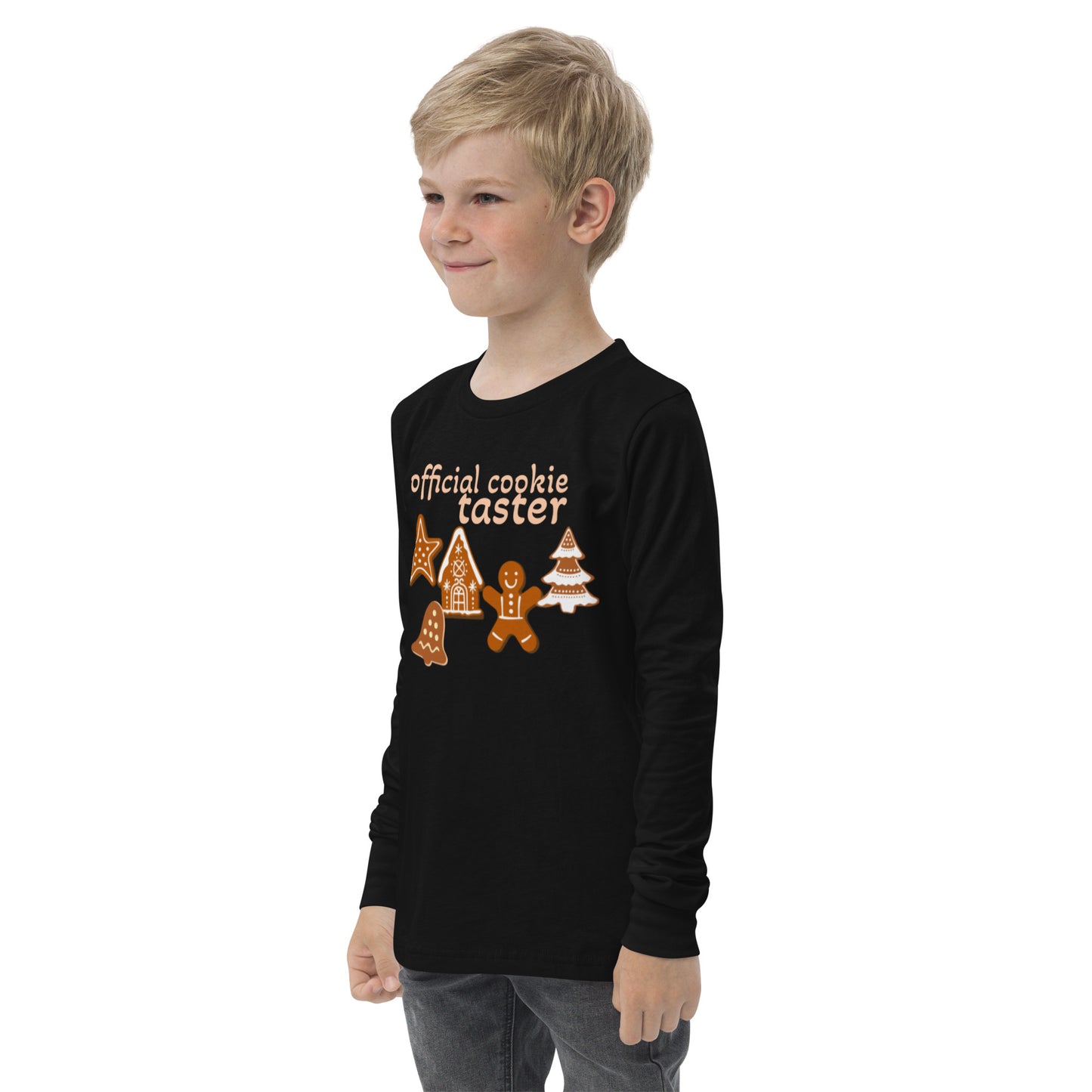 Cookie Taster - Youth long sleeve tee