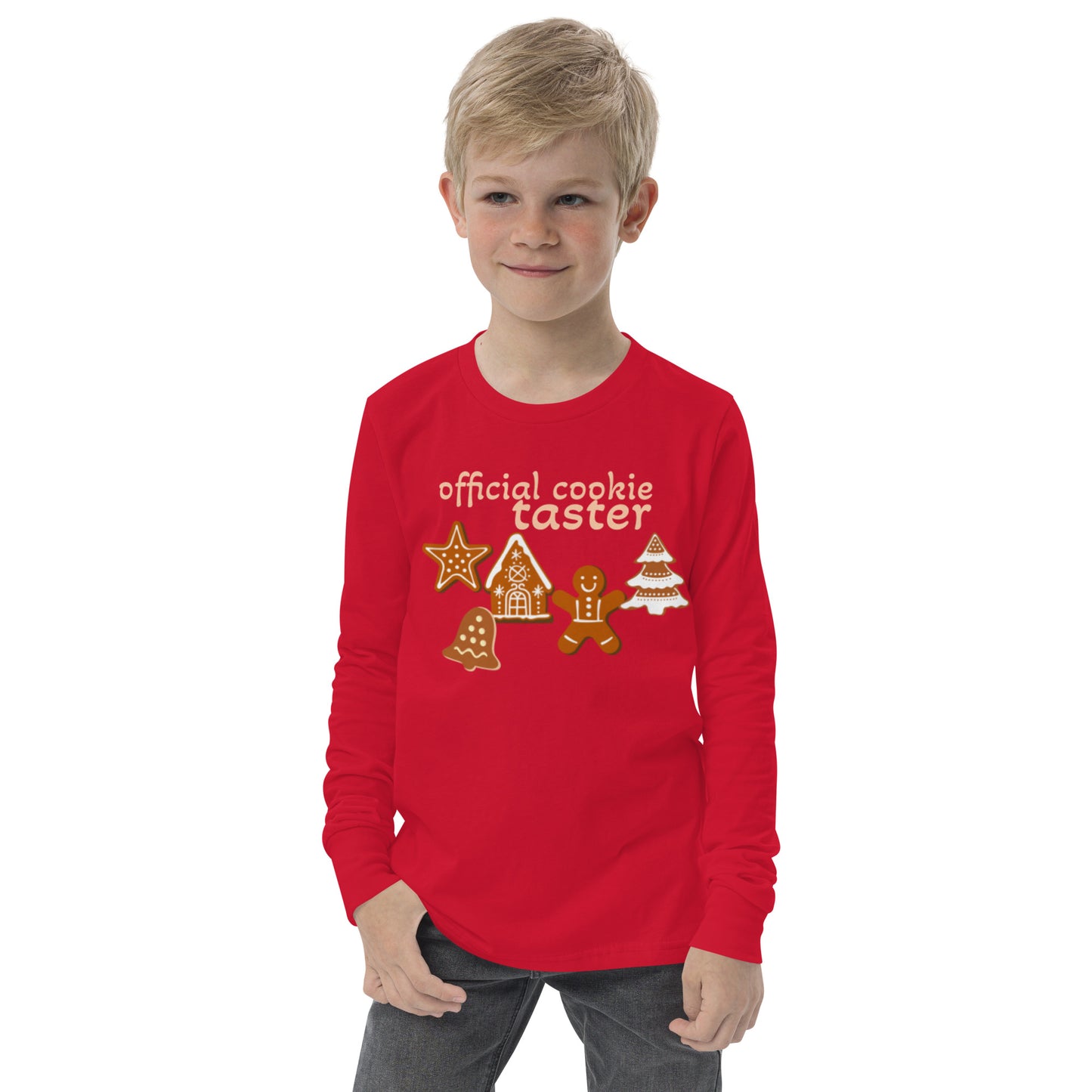 Cookie Taster - Youth long sleeve tee