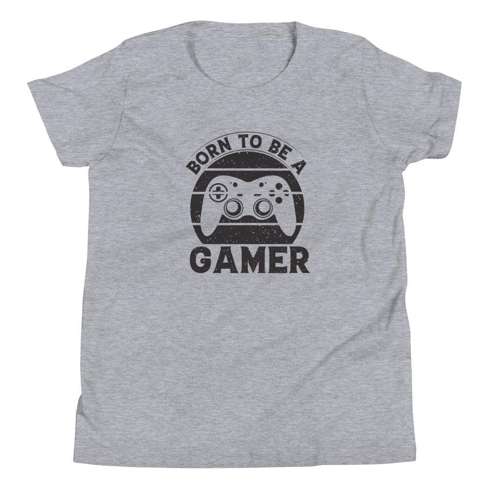 Born To Be A Gamer - Youth Short Sleeve T-Shirt