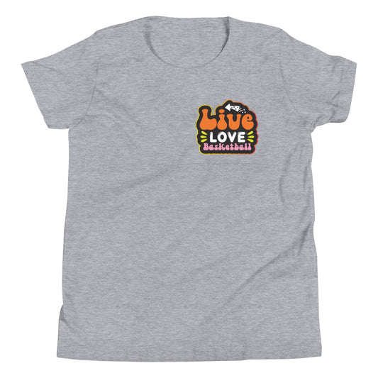 Live Love Basketball - Youth Short Sleeve T-Shirt