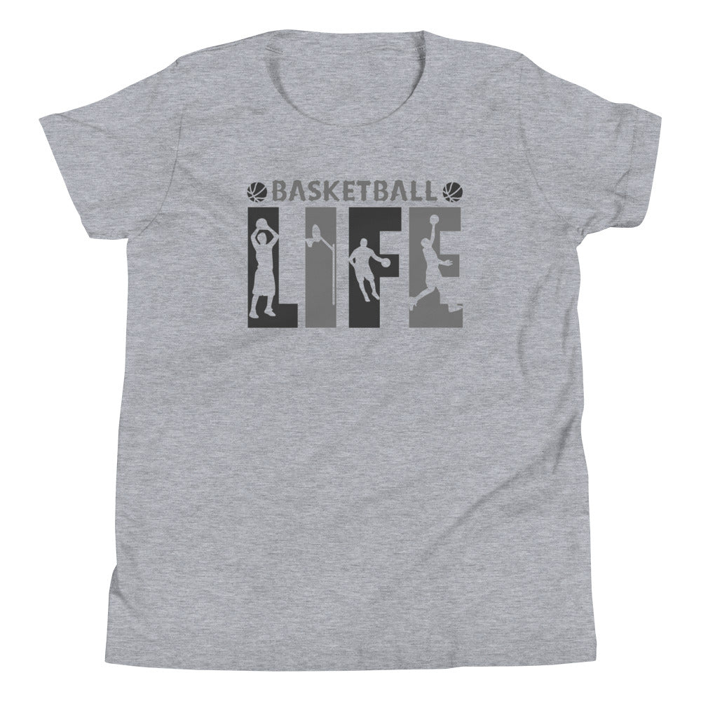 Basketball Life - Youth Short Sleeve T-Shirt