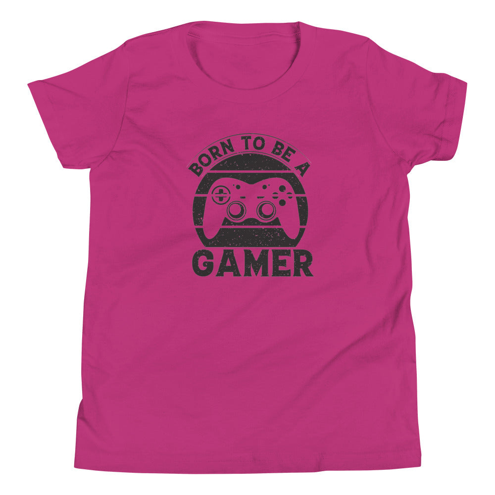 Born To Be A Gamer - Youth Short Sleeve T-Shirt