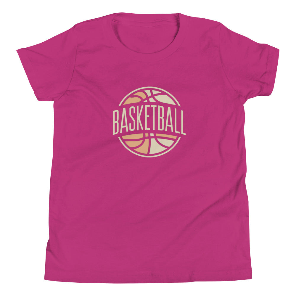 Basketball Graphic Tee - Youth Short Sleeve T-Shirt