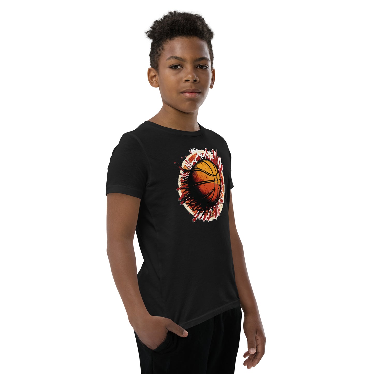 Basketball Graphic Shirt - Youth Basketball Tee