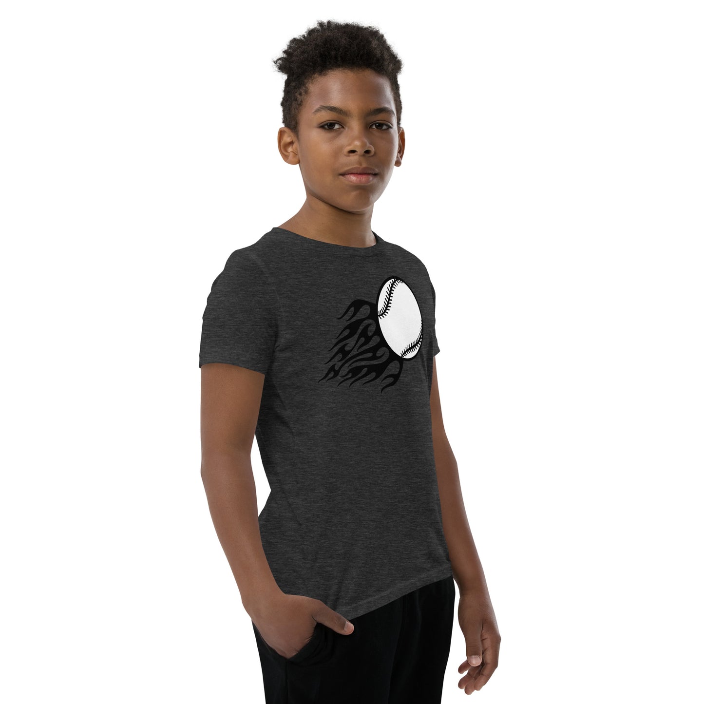 Baseball Graphic Shirt - Youth Short Sleeve Tee