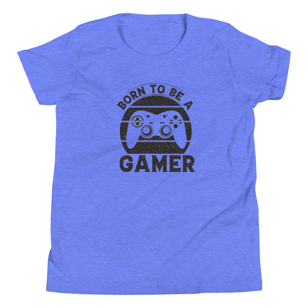 Born To Be A Gamer - Youth Short Sleeve T-Shirt