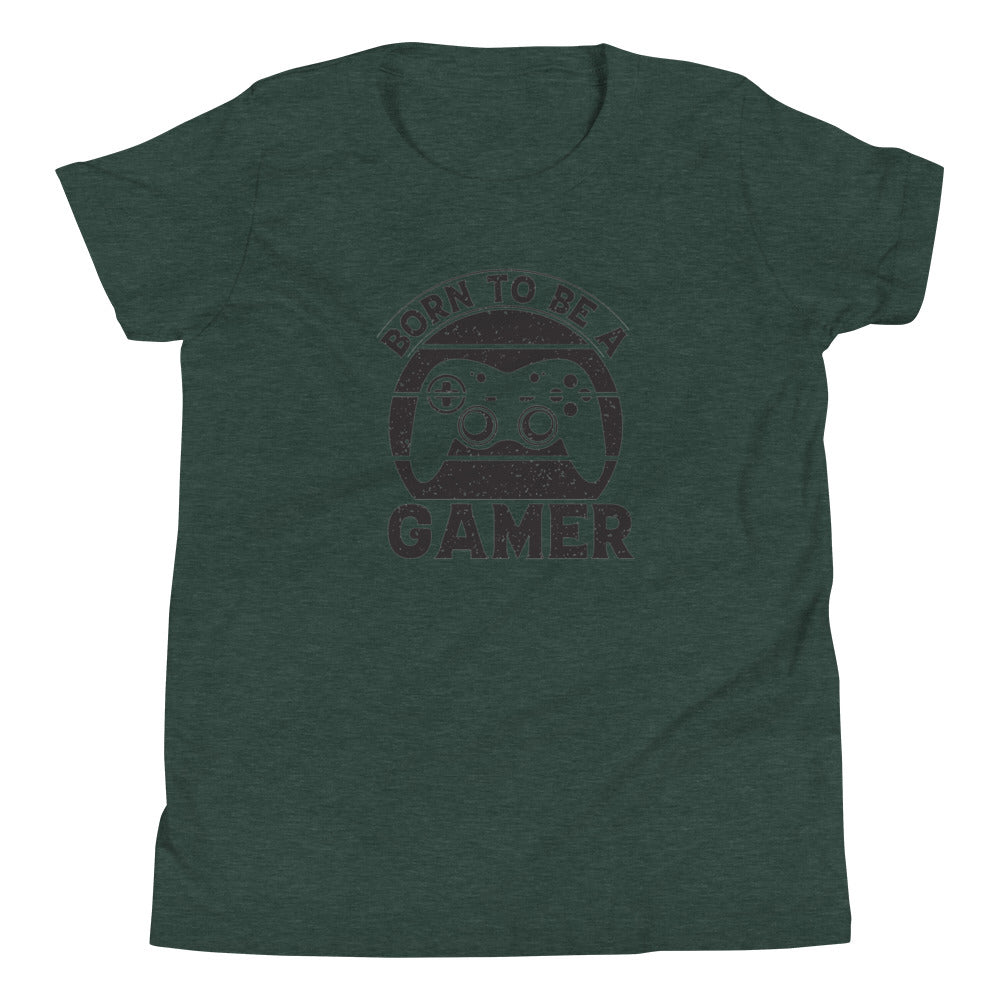 Born To Be A Gamer - Youth Short Sleeve T-Shirt