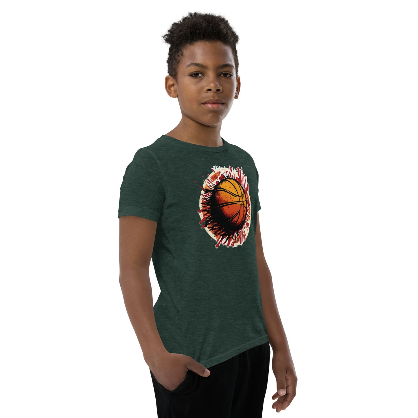 Basketball Graphic Shirt - Youth Basketball Tee