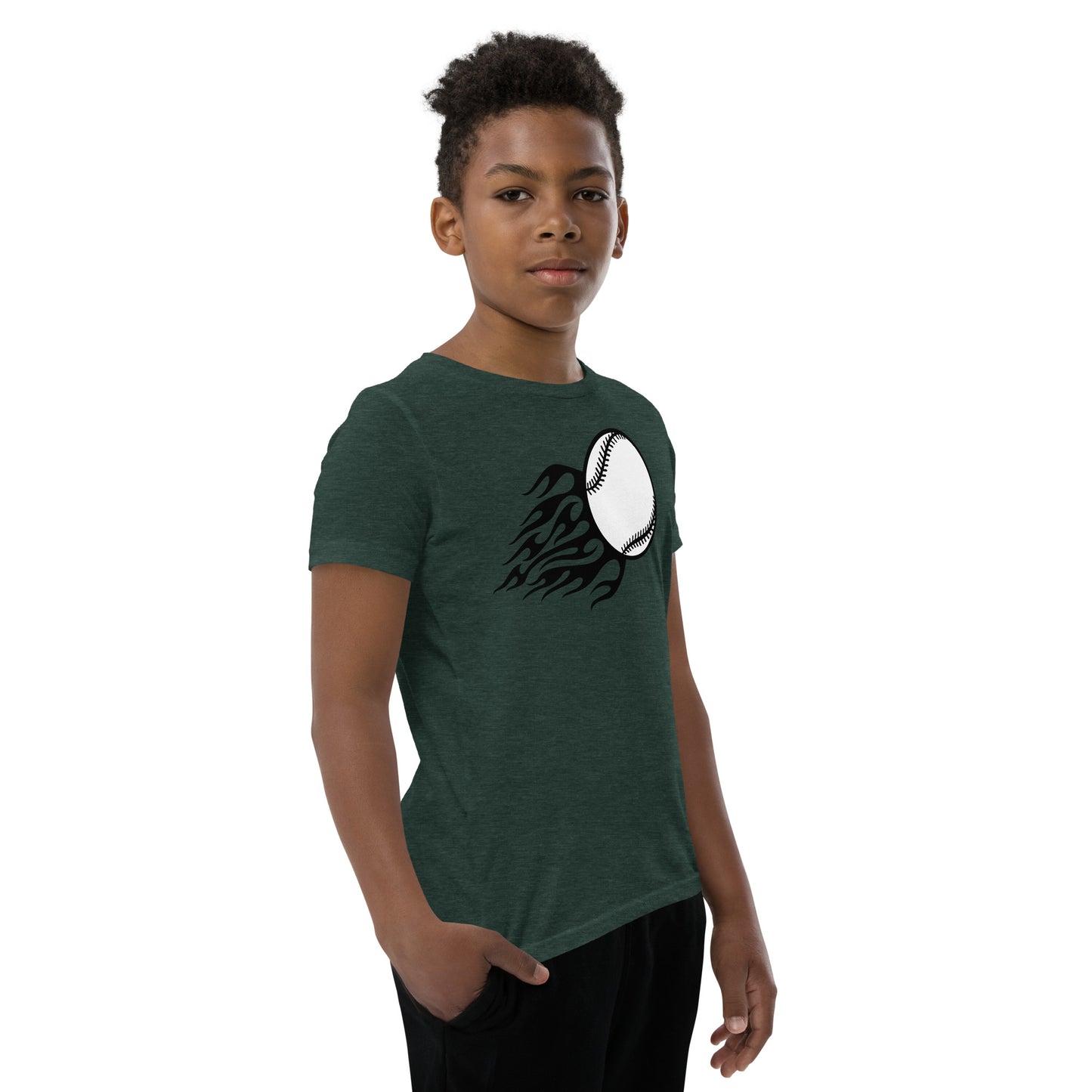 Baseball Graphic Shirt - Youth Short Sleeve Tee