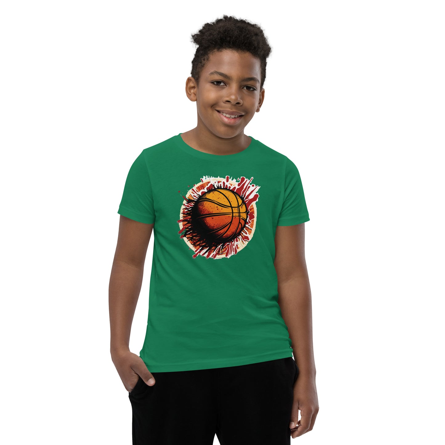 Basketball Graphic Shirt - Youth Basketball Tee