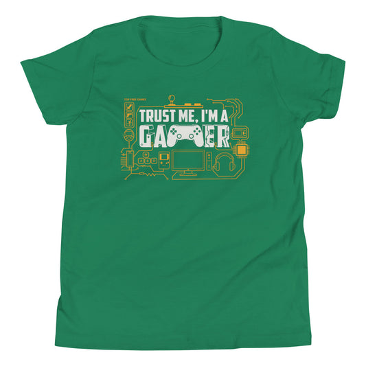 Trust Me I'm A Gamer - Youth Short Sleeve T-Shirt