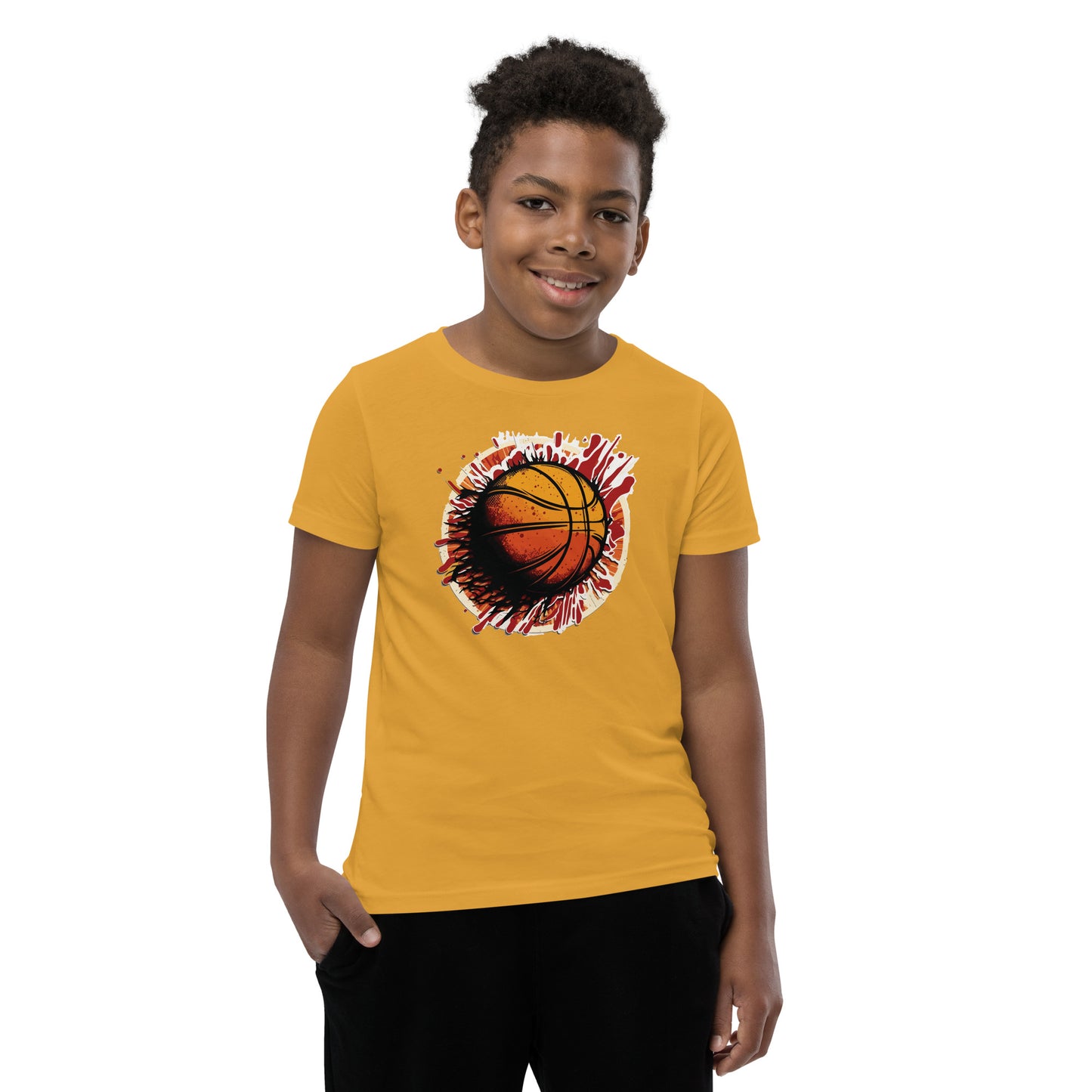 Basketball Graphic Shirt - Youth Basketball Tee