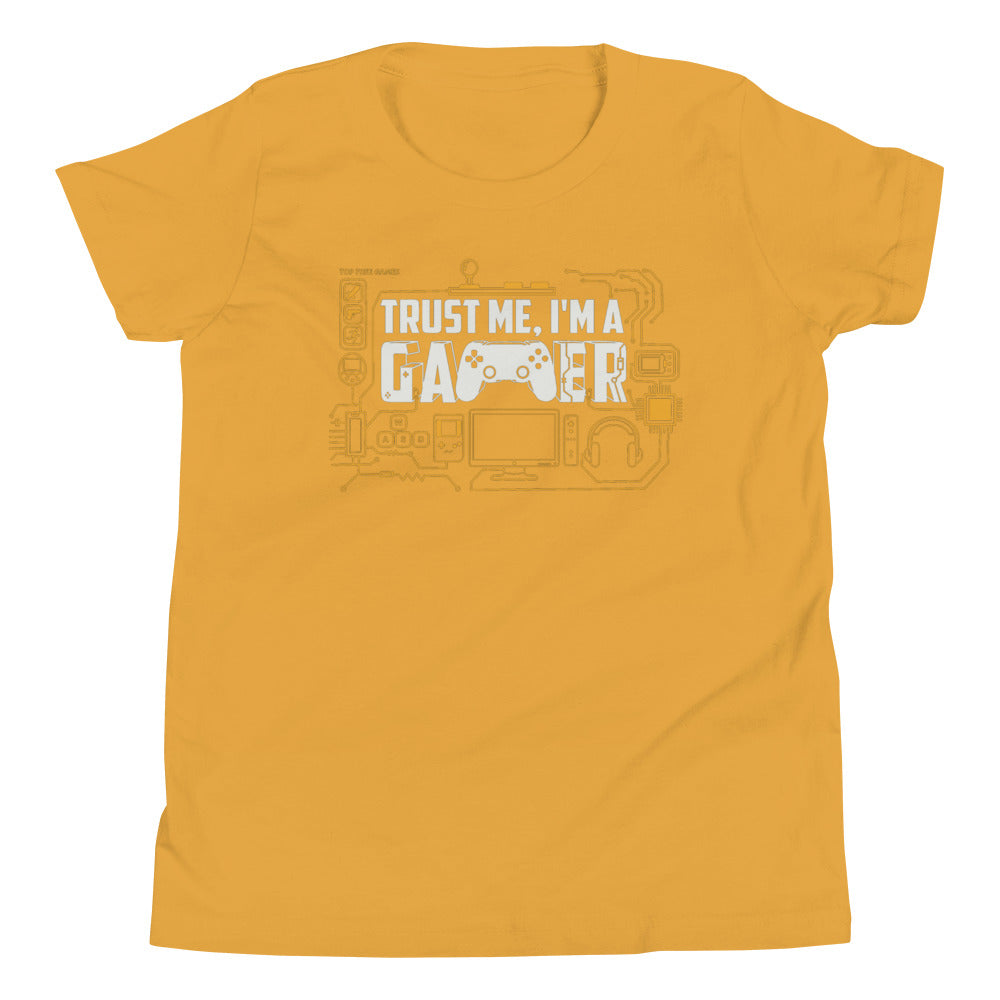 Trust Me I'm A Gamer - Youth Short Sleeve T-Shirt