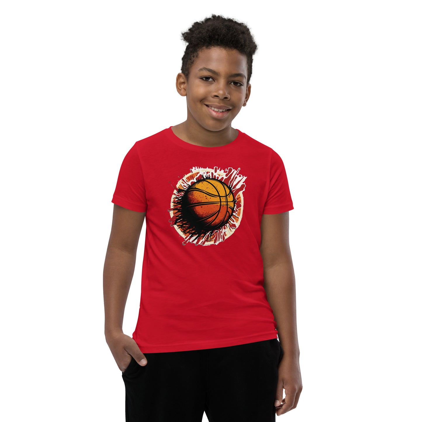 Basketball Graphic Shirt - Youth Basketball Tee