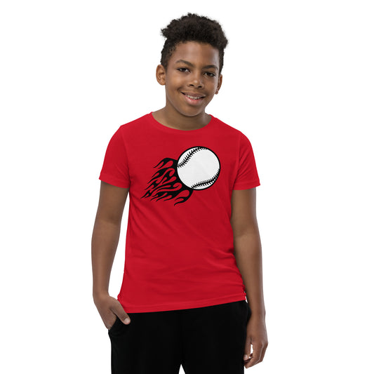 Baseball Graphic Shirt - Youth Short Sleeve Tee