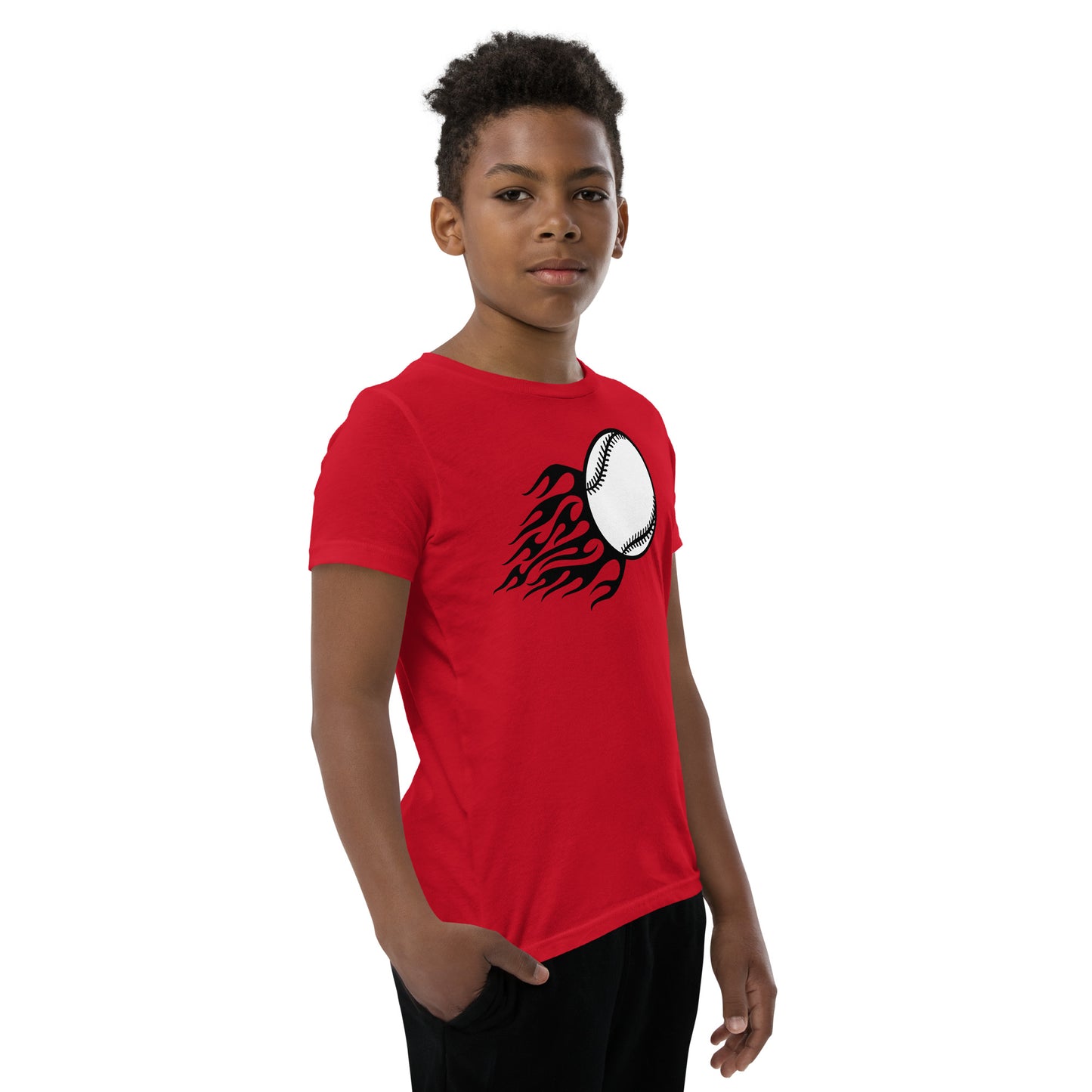 Baseball Graphic Shirt - Youth Short Sleeve Tee