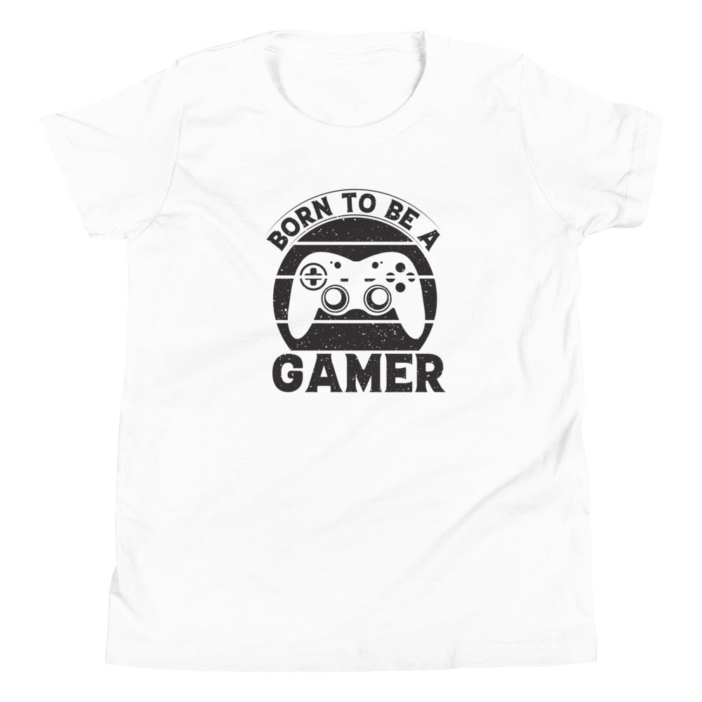 Born To Be A Gamer - Youth Short Sleeve T-Shirt